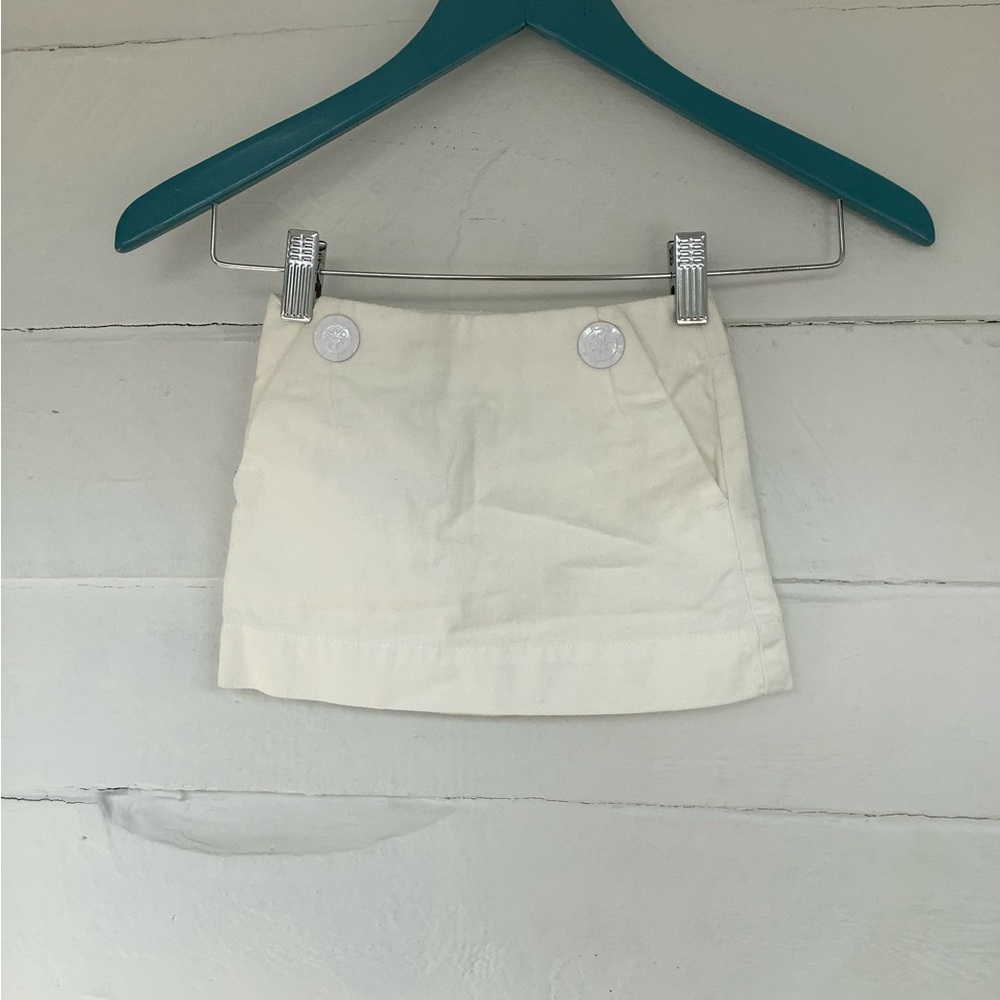 5/$25 😎 Crewcuts size 2 denim sailor skirt j crew